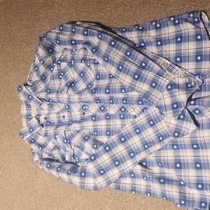 Mens Tecovas cotton pearl snap shirt